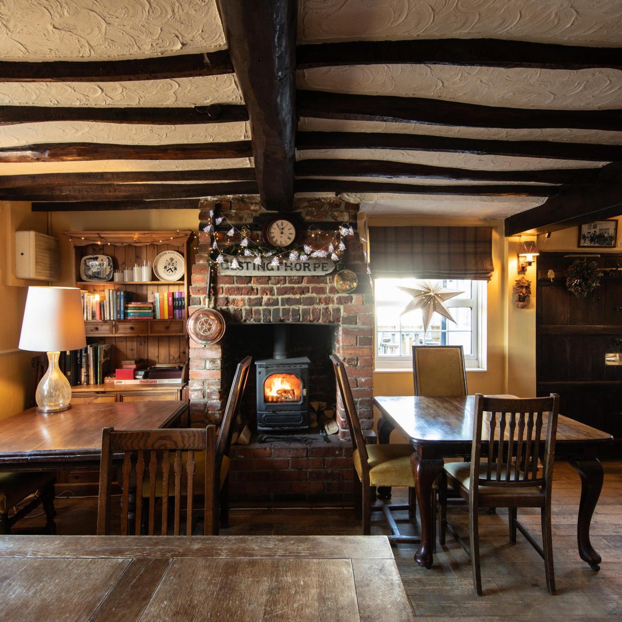 The Pheasant Public House & Hotel Gestingthorpe Exterior photo