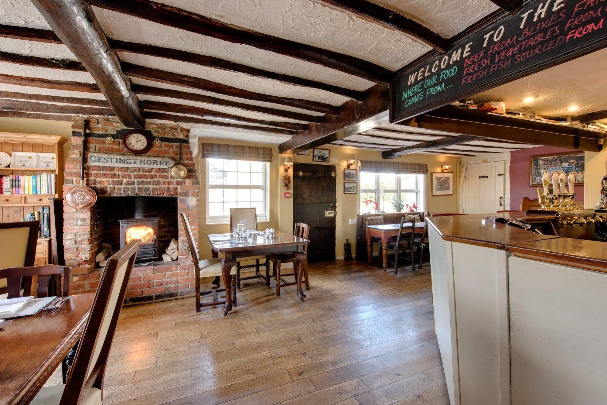 The Pheasant Public House & Hotel Gestingthorpe Exterior photo